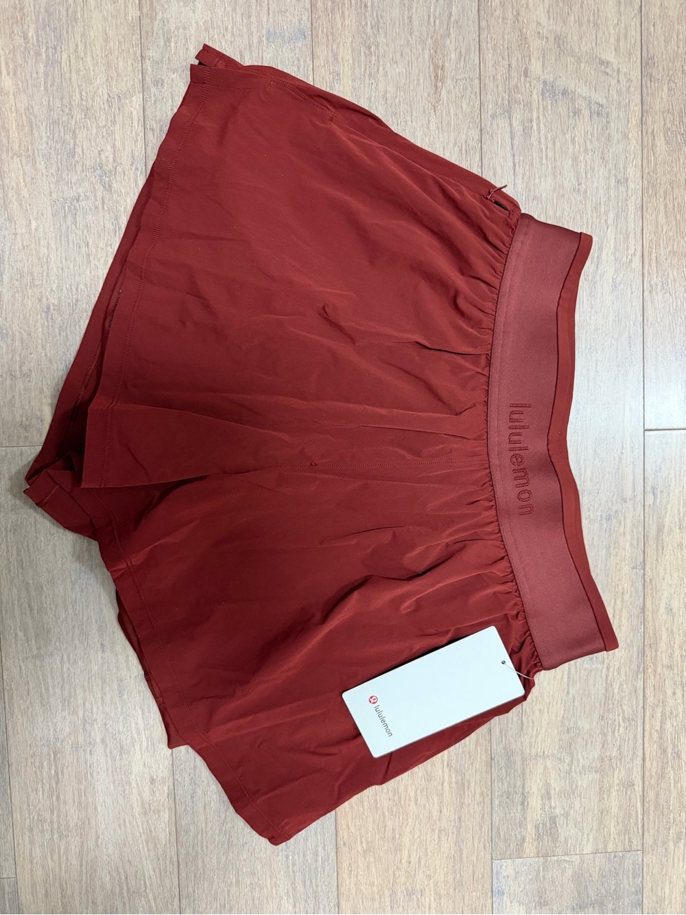 lululemon athletica Women's Deep Red Athletic Skort
